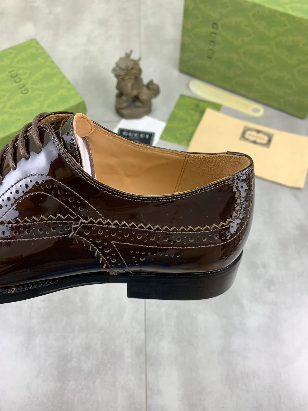 Men's men's shoes 💰P640 [New style] Water dyed cowhide 💰💎💎💎 [Gucci] GUCCI high-end men's formal business leather shoes, original order 1:1! Original imported high-end open-edge beaded calfskin, original metal buckle, imported first-layer cowhide lining for feet. Original high-end outsole, men's shoe size: 39-44 (45 customized) 3️⃣ colors available
